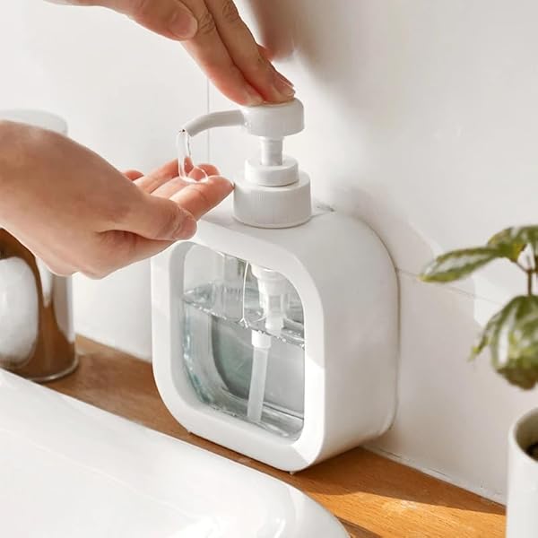 500ml Soap Dispenser Bottles Refillable Shampoo Shower Gel Liquid Soap Container Empty Lotion Bottles Hand Pump Soap Dispenser