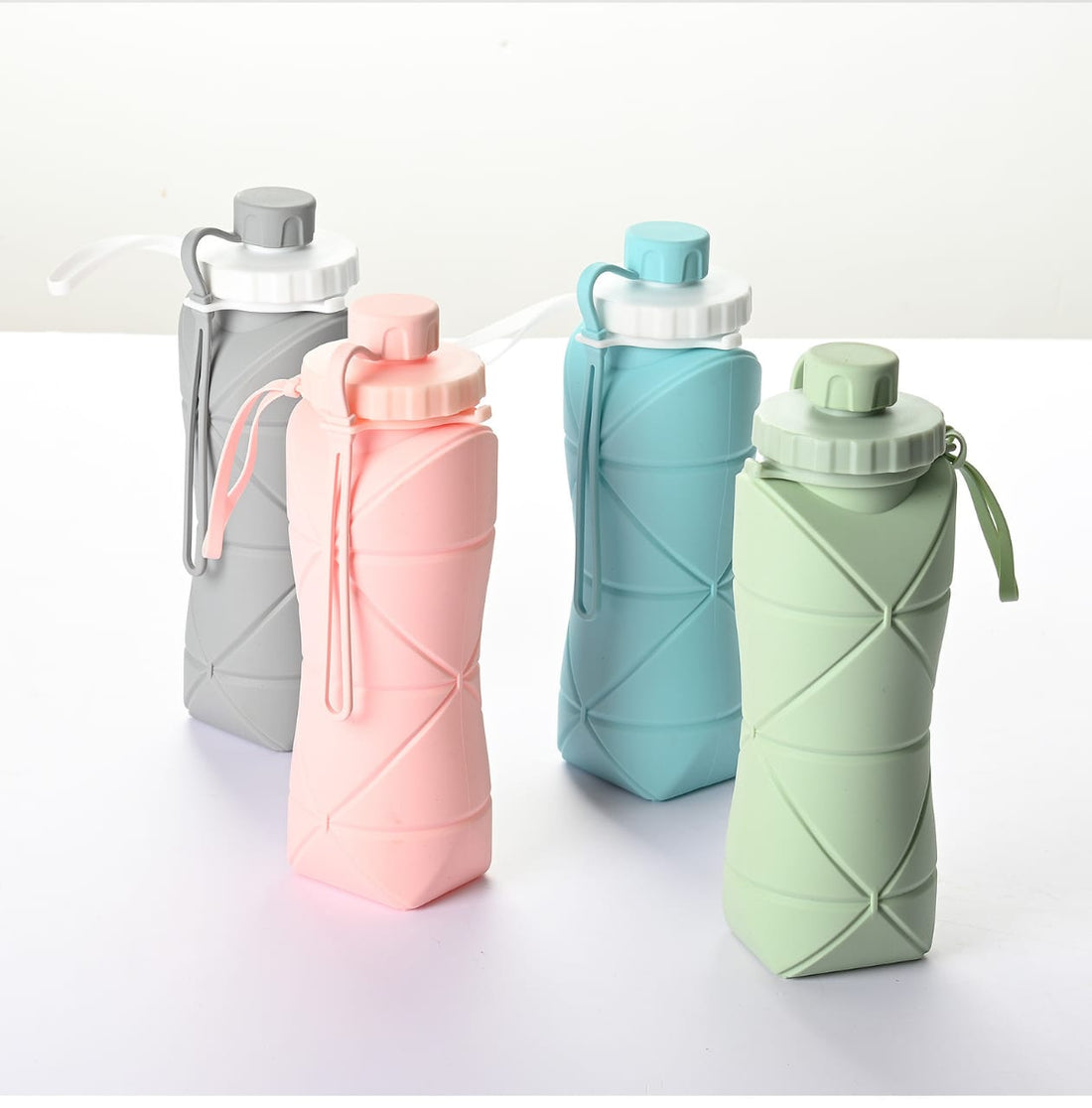 600ml Foldable Silicone Water Bottle – UltraSlim