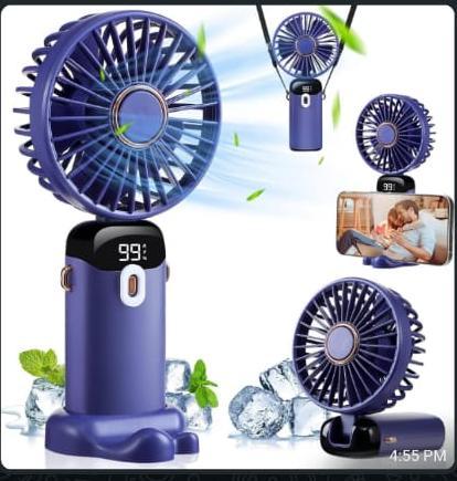 Heavy Rechargeable Handy Fan